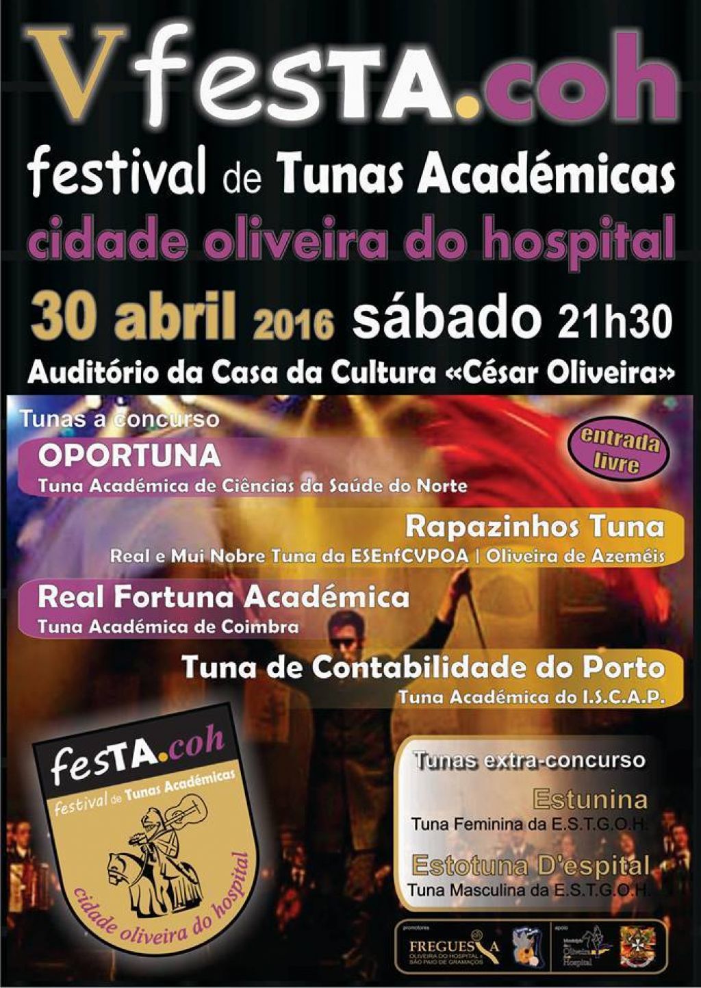 V fesTA.coh - Festival de Tunas Académicas Cidade de Oliveira do Hospital